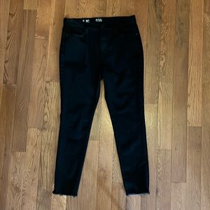 a.n.a high-rise black skinny jeans